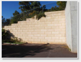 Bunbury Boulters Heights & Police Station Block Retaining